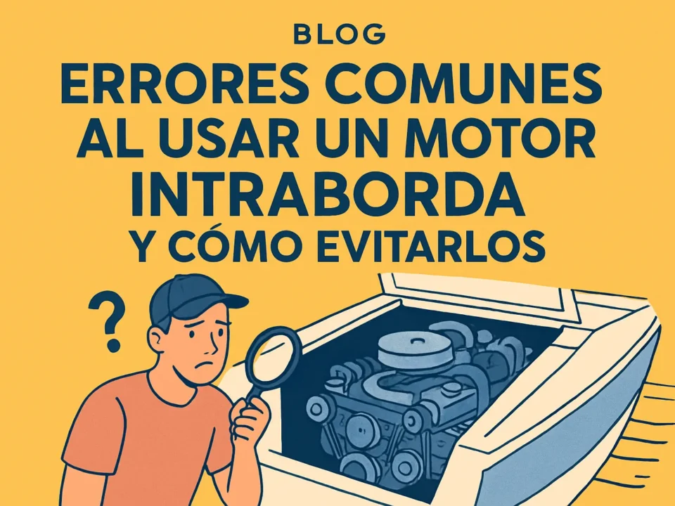 Errores comunes al usar un motor intraborda y cómo evitarlos